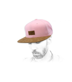 Reell snapback pink suede Suede Cap light pink